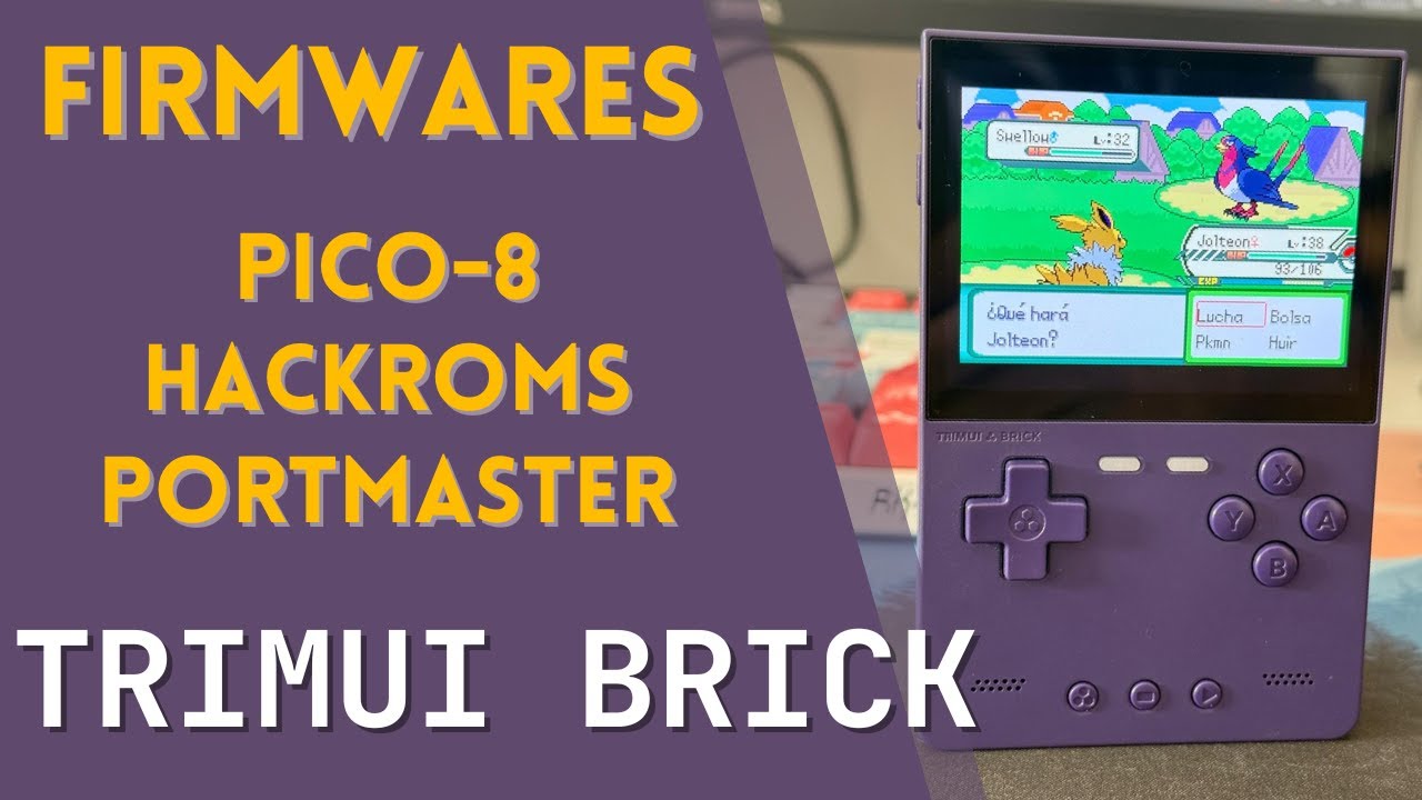 🔧 TrimUI Brick: Easy Guide to Installing Firmwares, Pico-8, PortMaster & More! 🎮