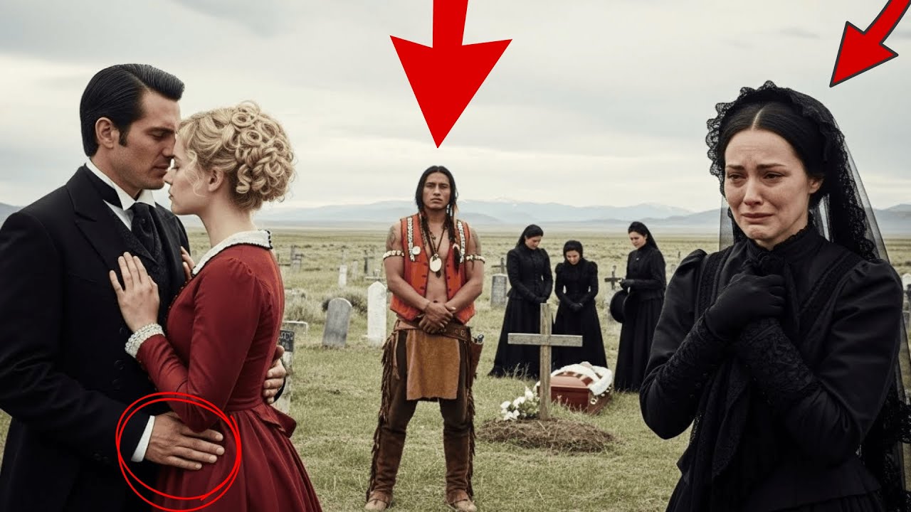 Vide il marito con l'amante al funerale del figlio — finché una parola in Apache cambiò tutto.