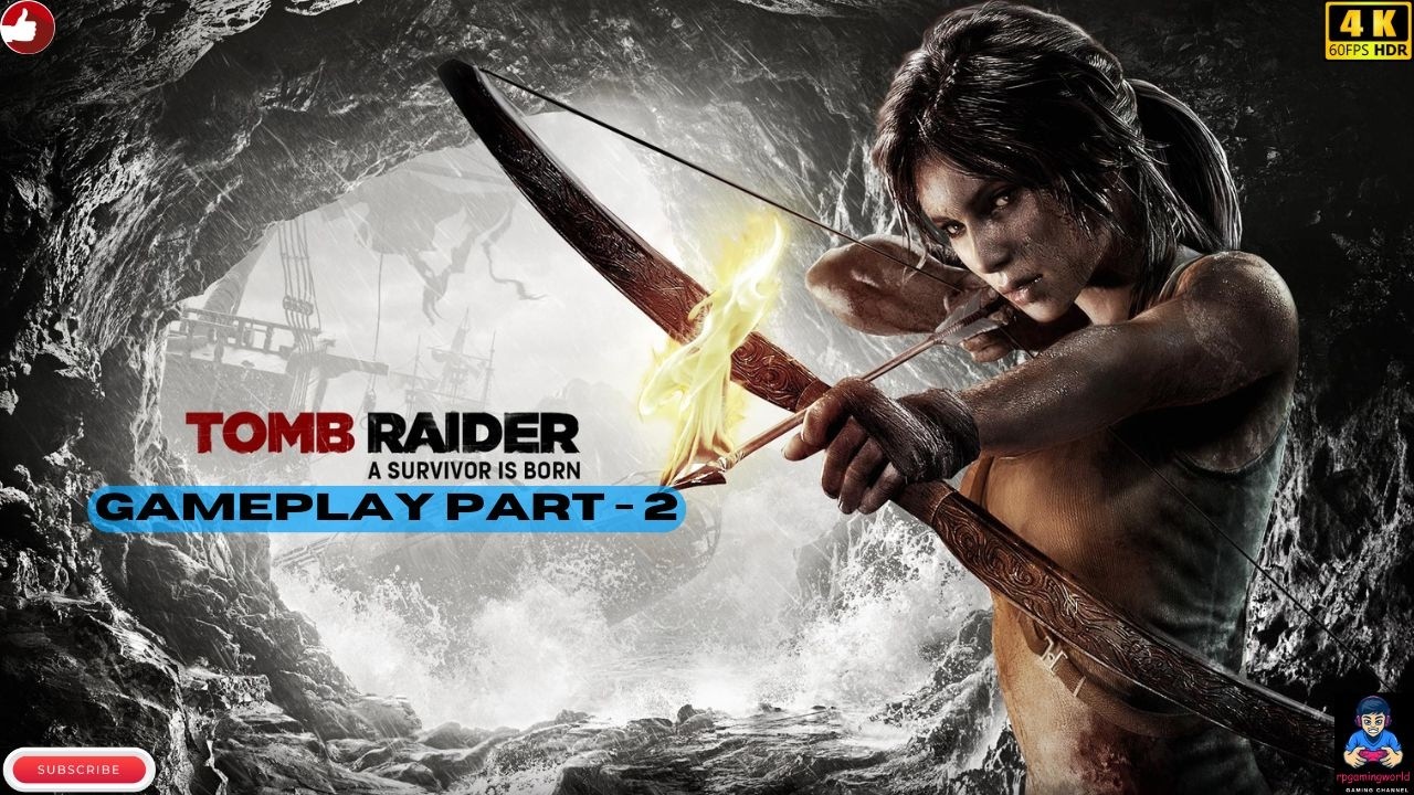 Tomb Raider Gameplay Gets CRAZY|Tomb raider gameplay part 2