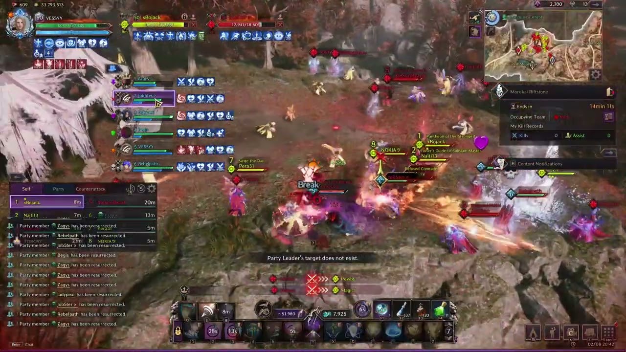 THRONE AND LIBERTY HEALER POV WARGAME GREED VS CALLMEDADDY