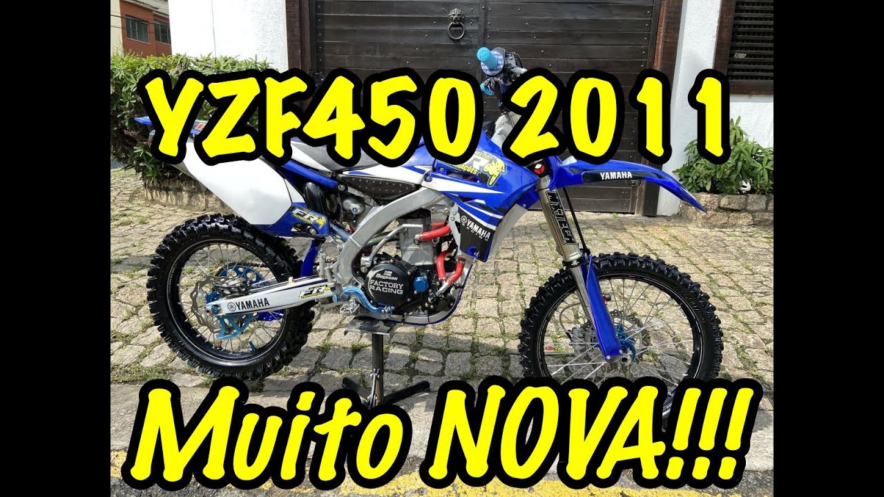 Conheça a YZF 450 2011 mais equipada do Brasil!