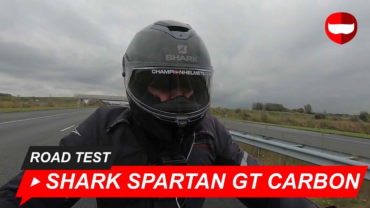 Shark Spartan GT Carbon дорожный тест - ChampionHelmets.com