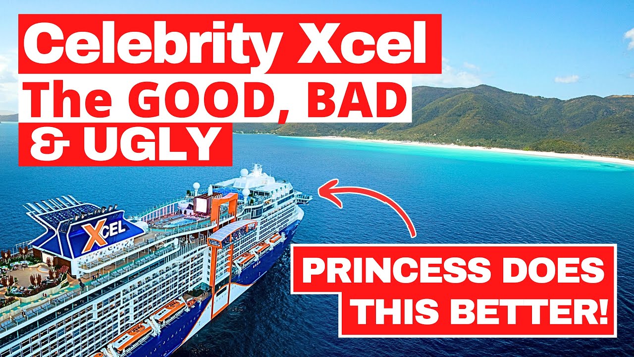 Круизный лайнер Celebrity Xcel | Наш честный полный обзор | Хороший, плохой, злой