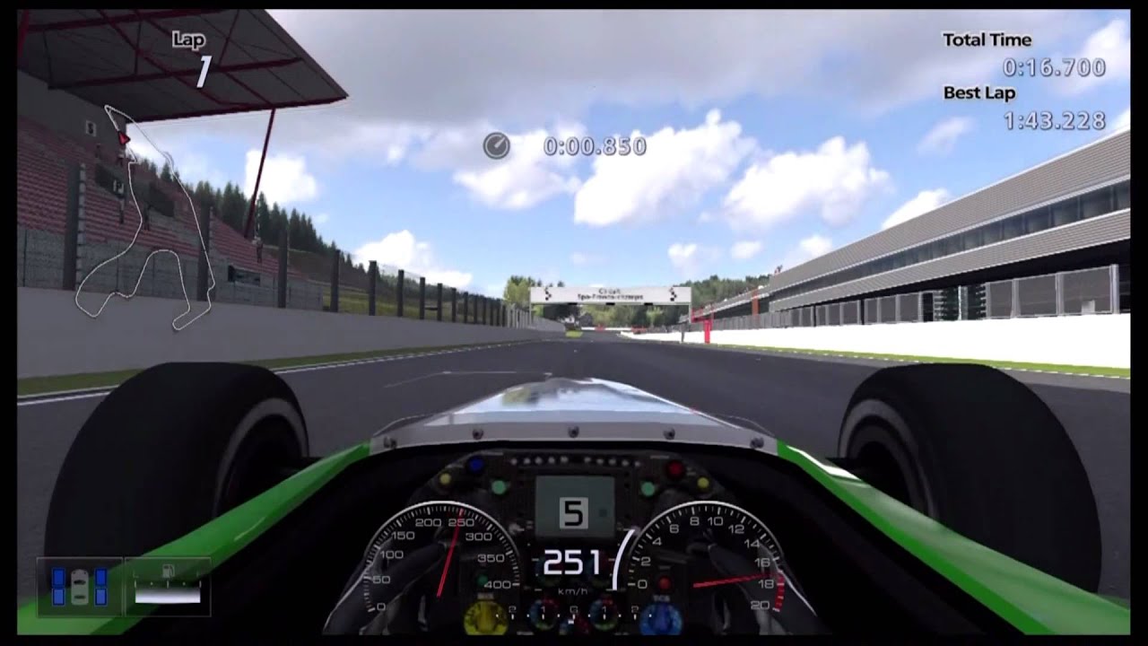 Gran Turismo 5 Spa-Francorchamps Formula Gran Turismo