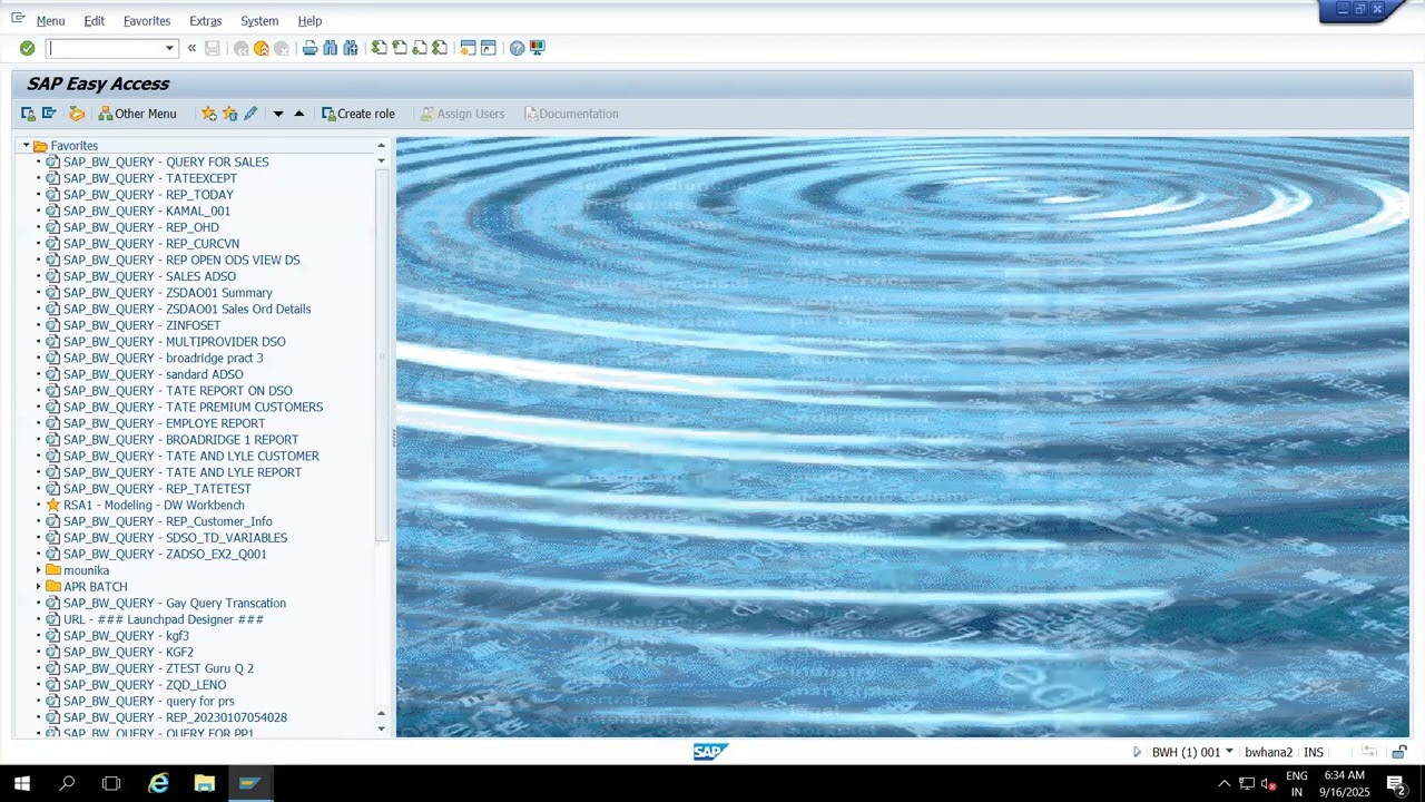 DATE - 16/09/2025 - Material Master Data Loading Part 1 | #sap #bw4hana #Bw on Hana