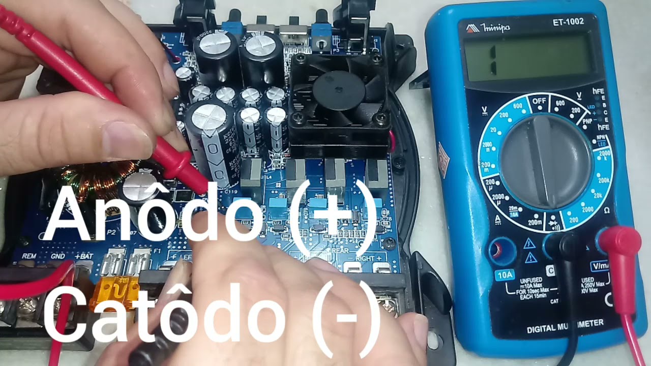 Stetsom VS600.4 Vision entrando em proteção quando ligado, resolvido o problema