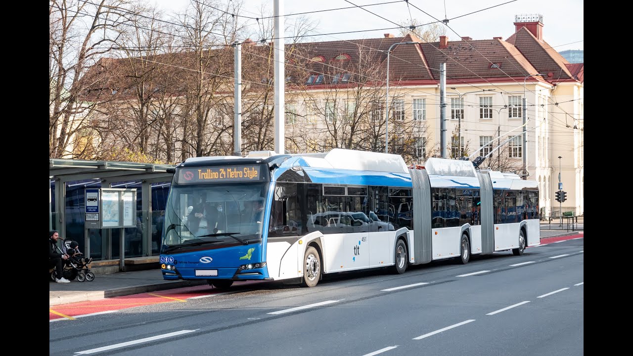 🇪🇪 Solaris Trollino 24 IV MetroStyle in Tallinn