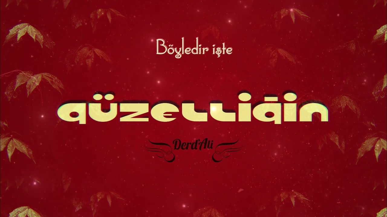 Derd'Ali - Güzelliğin (Lyric Video)