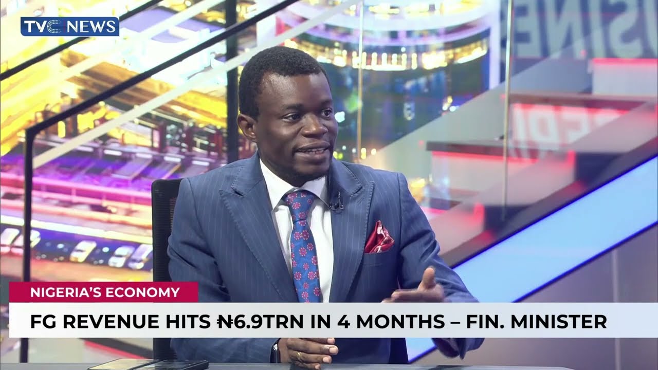 Ayodeji Ebo Analyses Nigeria's Economy As Revenue Hits N6.9trn In Four Months-TVC