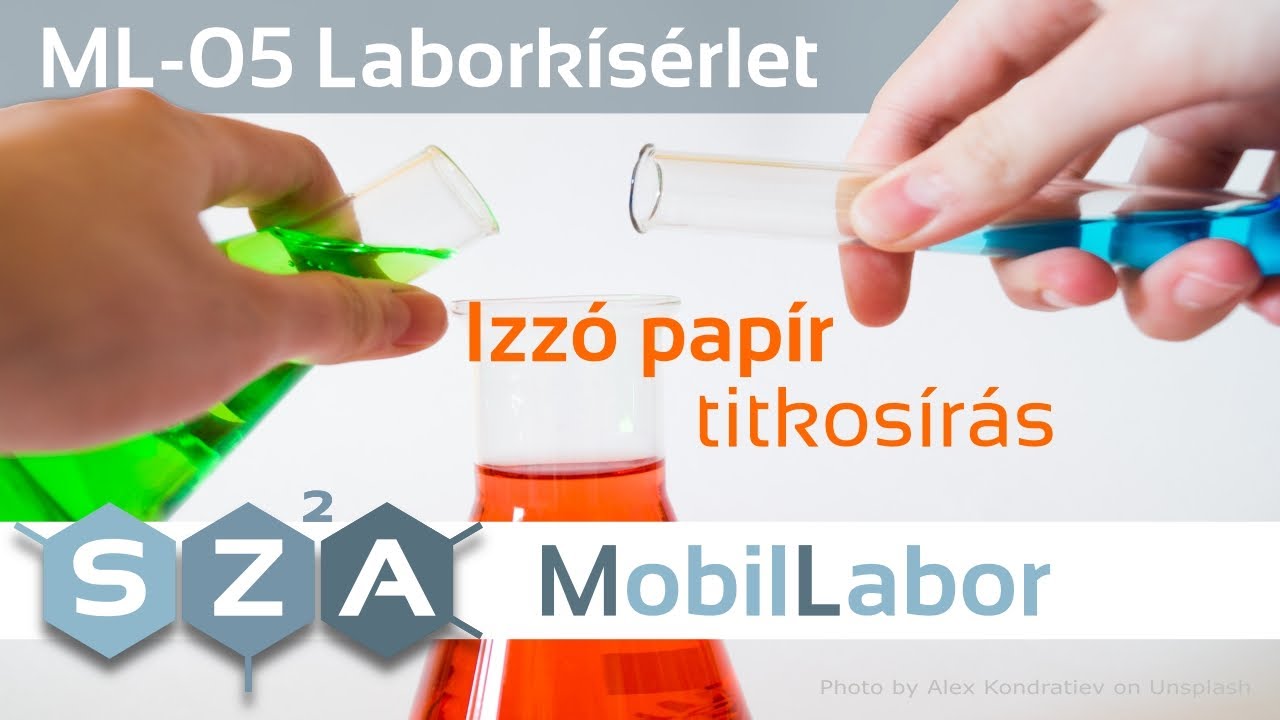 MobilLabor Labor Kísérletek - 5: Izzó papír (titkosírás)