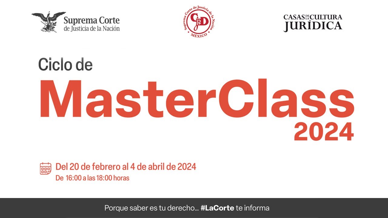 Sesión XII. Derecho del Trabajo del Ciclo de Masterclass