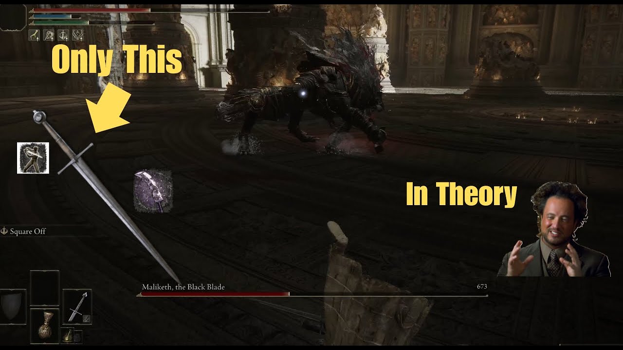 Can You Beat Elden Ring With Only a Longsword?
