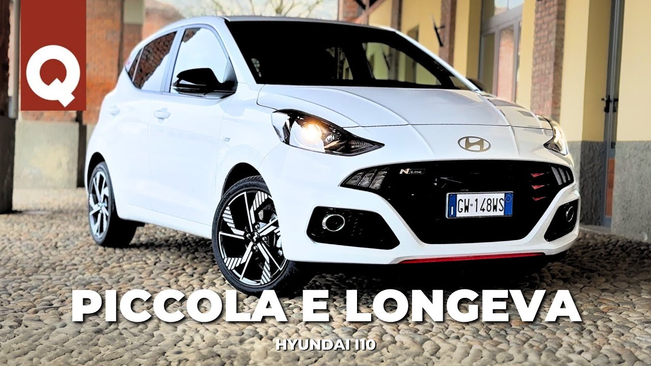 1.000 KG per 90 CV TURBO! Nuova Hyundai i10 DICE ANCORA LA SUA, SPAZIOSA E PEPERINA