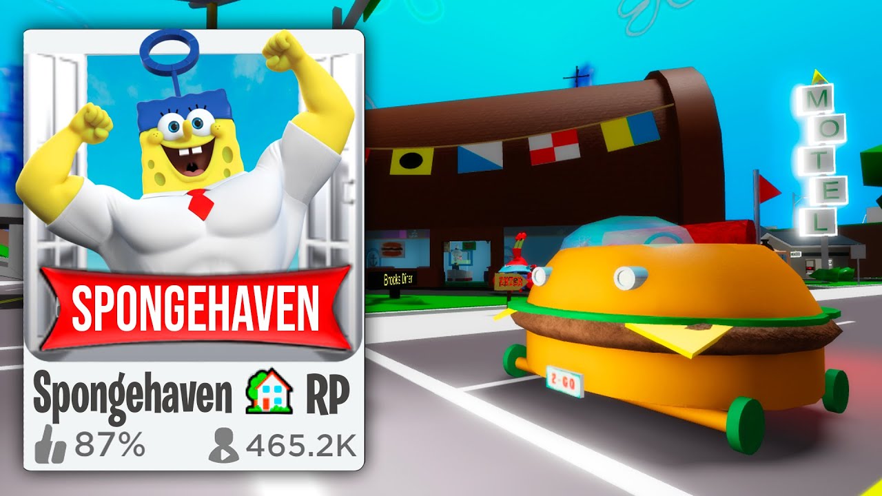 I Created Spongebob in Brookhaven 🏡RP