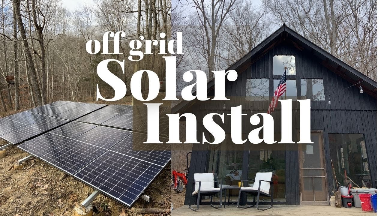 DIY Off Grid Solar Set Up. Wholesale Solar Panel Package. Unbound Solar Installation.
