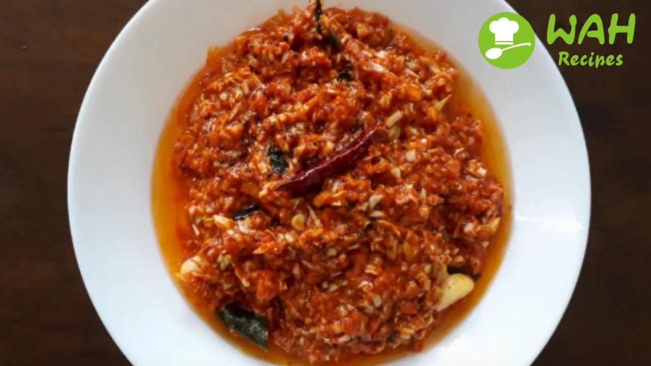 Cabbage Pickle | Pickled Cabbage | Cabbage Pachadi | How To Cook Stored Cabbage Pickle - WahRecipes