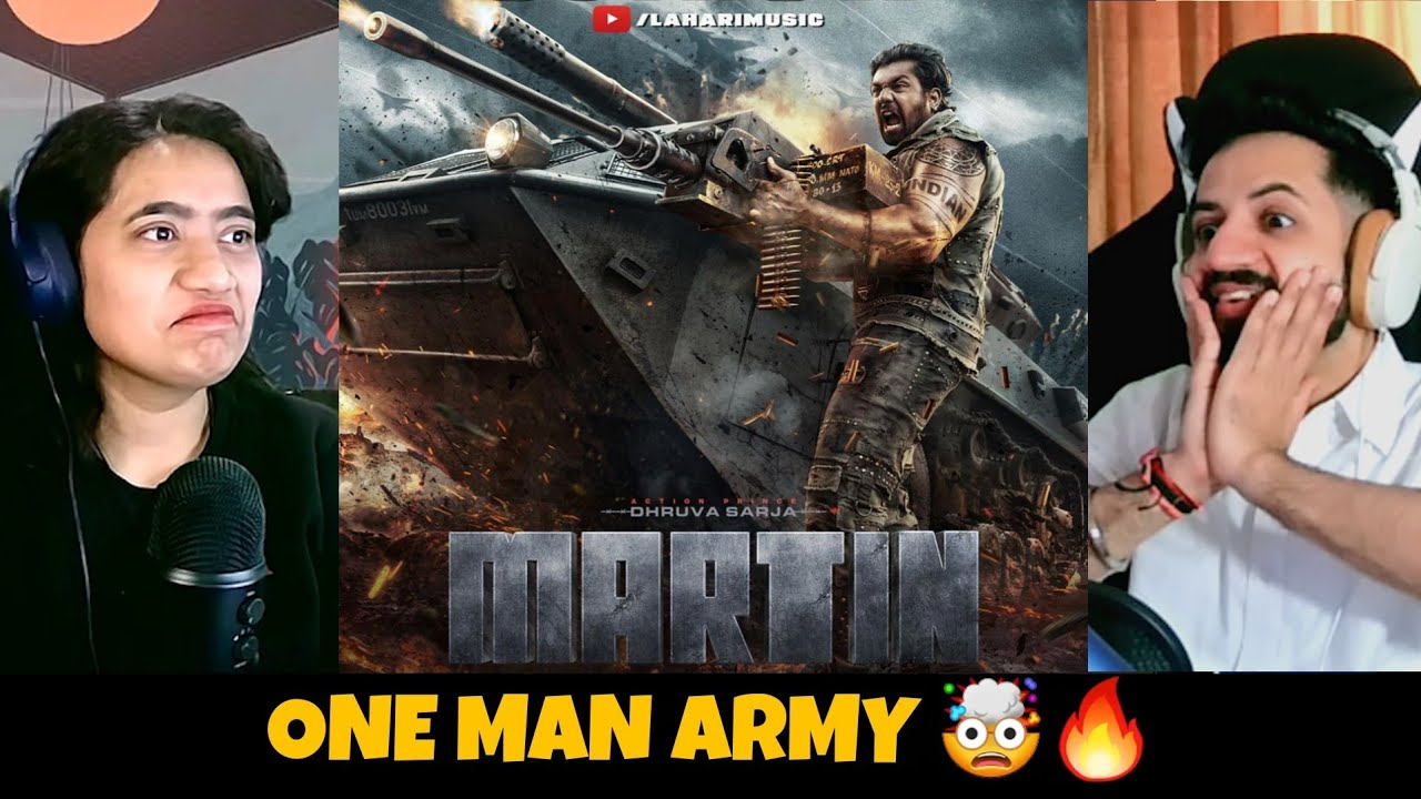 #Martin - Teaser [4K] | Dhruva Sarja | AP Arjun | Uday K Mehta Reaction