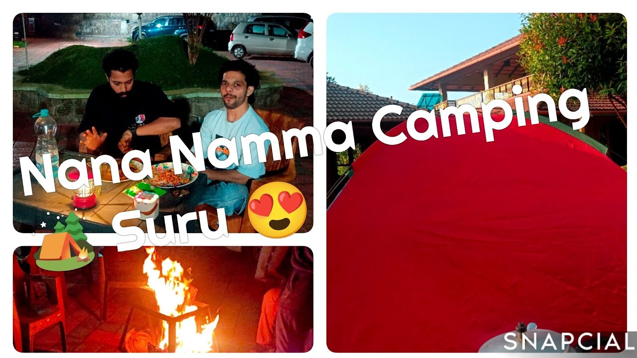 Night Tent Camping With Friends .Motton & Chicken Cooking. #camping #cooking 