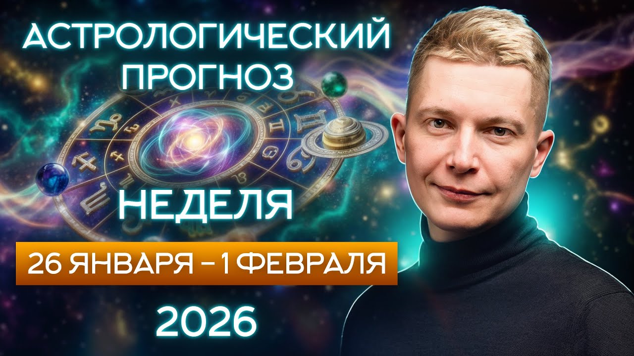 26 января - 1 февраля 2026. Да здравствует легкость бытия! Душевный гороскоп Павел Чудинов