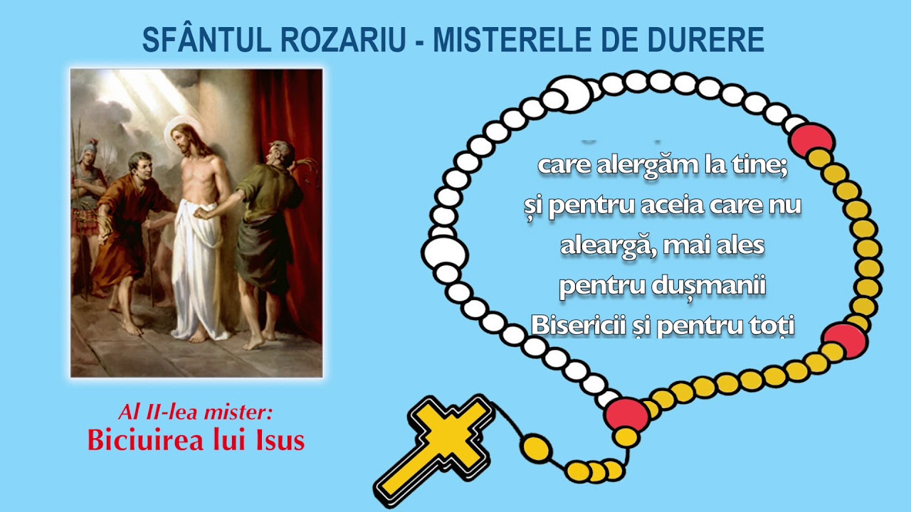 Sfântul Rozariu - Misterele de durere (împreună cu PS Petru Gherghel)