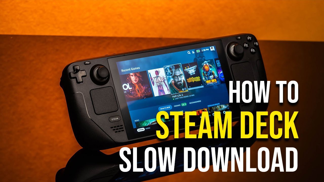 Как исправить медленную загрузку Steam Deck