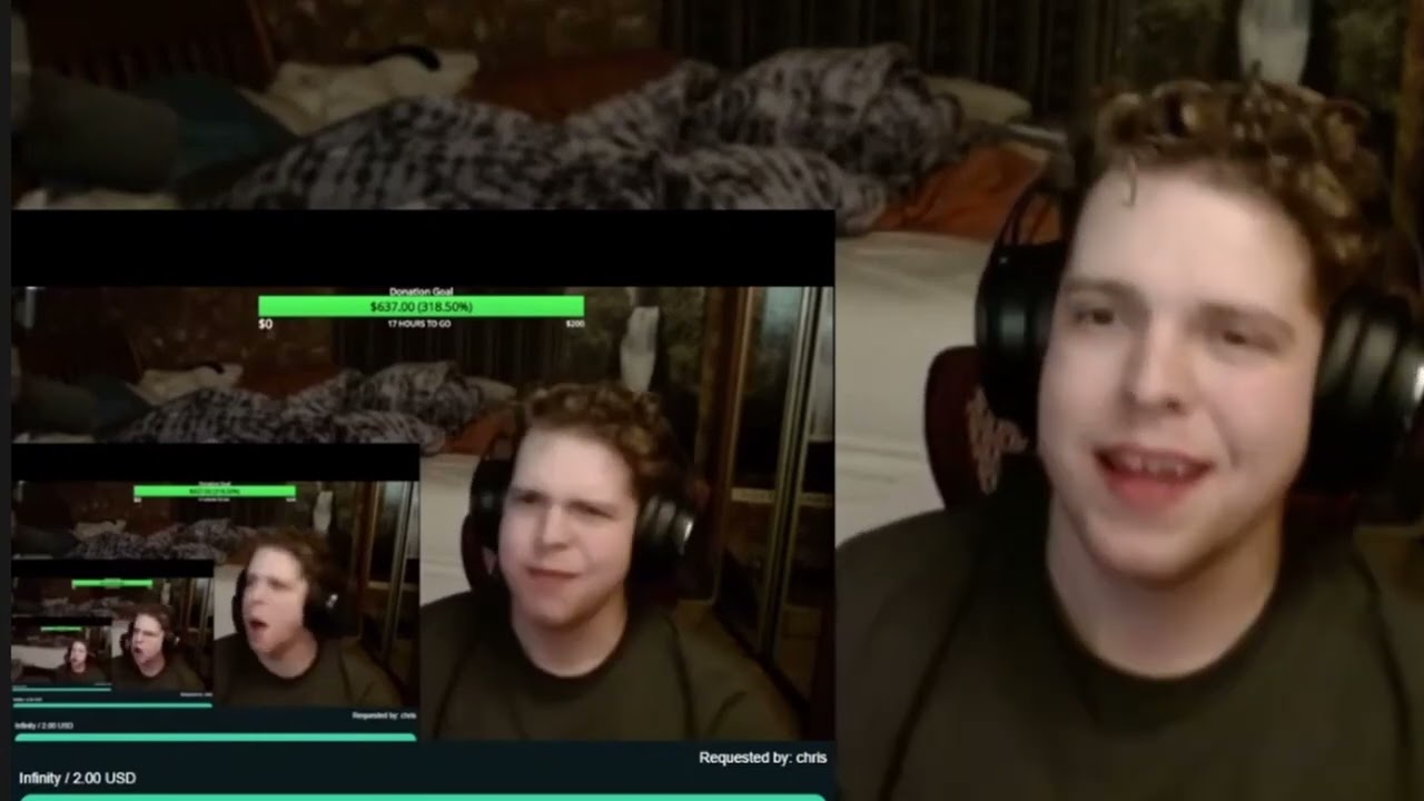 Stream Ception turns into CHAOS (Wafflepwn Livestream Clips)