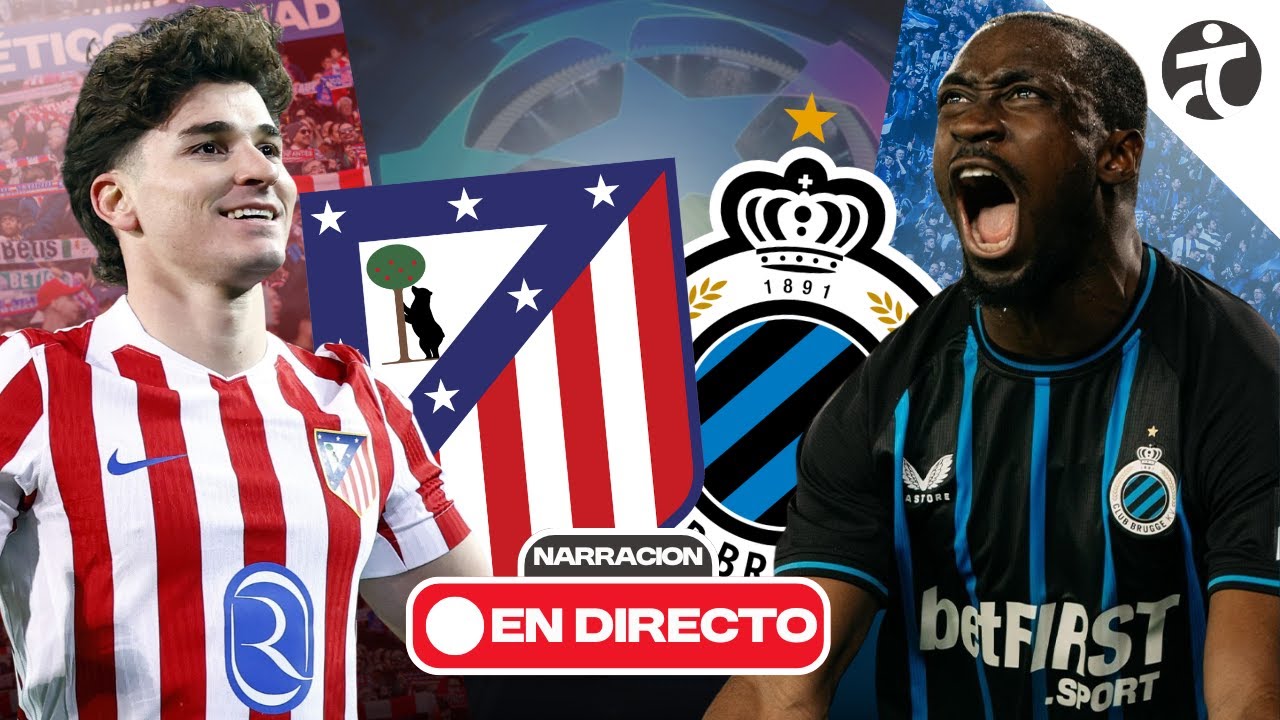 ATLÉTICO DE MADRID 🆚 BRUJAS | 🔴 EN DIRECTO