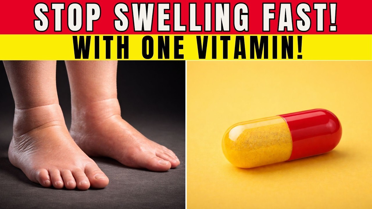 Foot Swelling: This Vitamin Is the #1 Natural Cure After 60! | Senior Health Tips