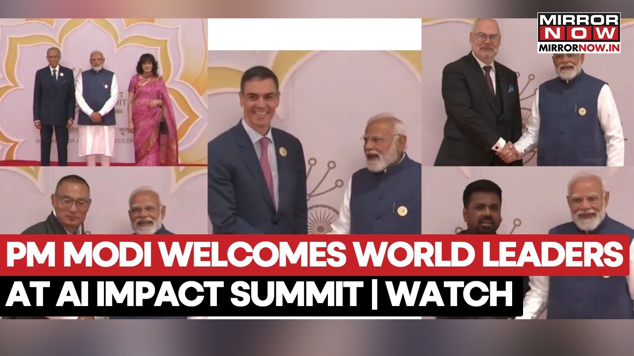 AI Impact Summit: PM Modi Welcomes World Leaders, Showcases India's Diverse Culture | Watch