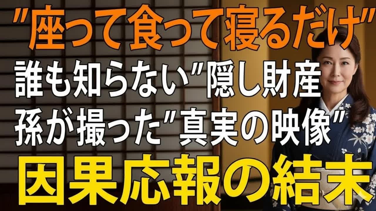 「おばあちゃんの老後はゴミ」嘲笑した嫁が絶望！76歳母が置いた”１億4500万円の通帳”が暴いた”家族の残酷な真実”  老後の物語
