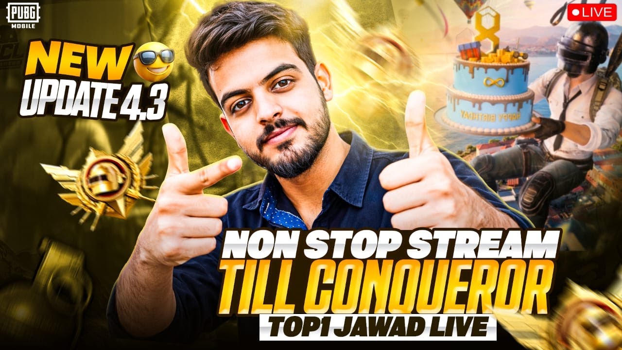 ROAD TO TOP 100 |  PUBG MOBILE LIVE RANK PUSH | WITH TOP1 JAWAD LIVE