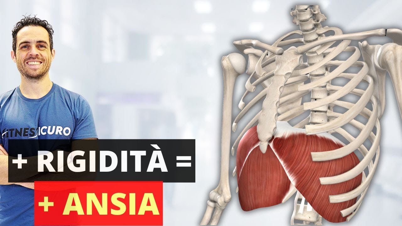 La contrattura del DIAFRAMMA può alimentare l'ANSIA: ecco cosa fare!