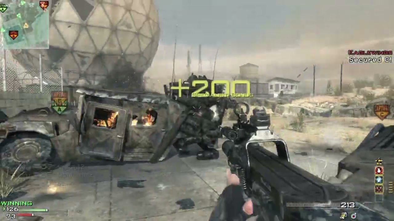 MW3 - Epic game with 2 minute moab