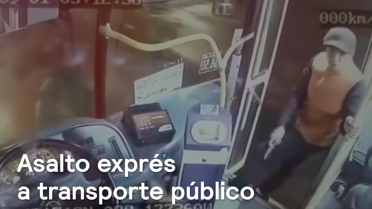 Graban asalto exprés a transporte público en Tlatelolco - Las Noticias con Danielle