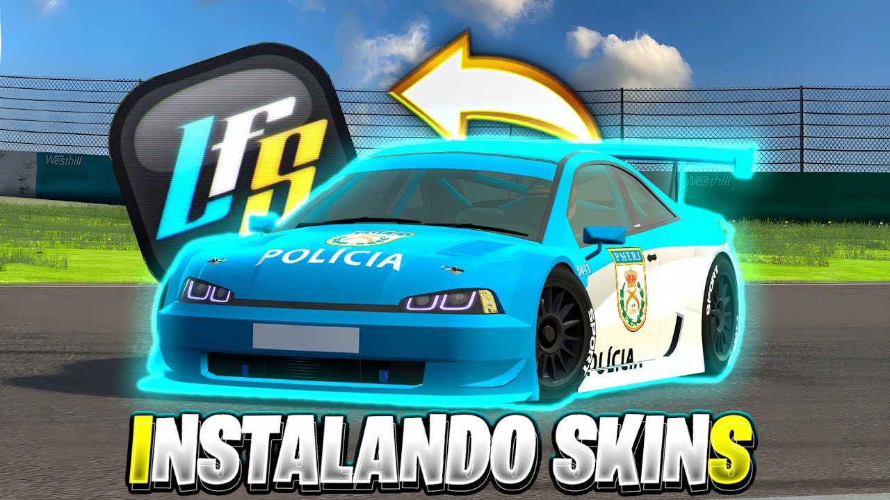 Como BAIXAR e INSTALAR SKINS e PINTURAS no Live For Speed! 🎨🖌️