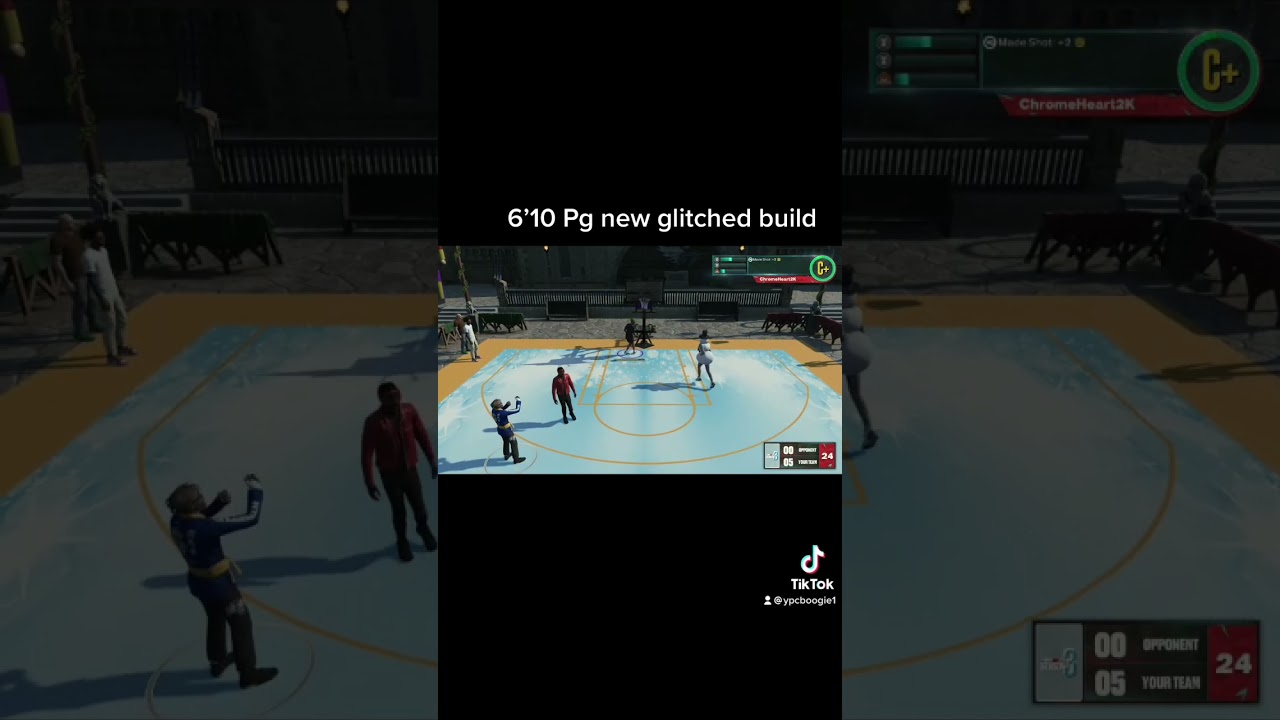 #recommended #shorts #gaming #nba2k23  NBA 2K23 new 6&rsquo;10 Metric Glitched build 😱