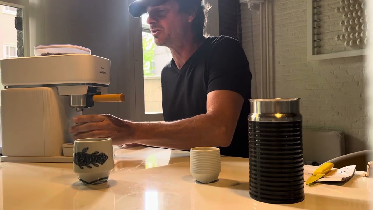 unboxing philips baristina