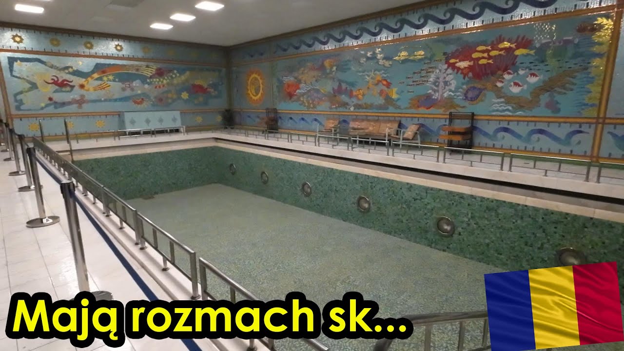 Rumunia 4 - Bukareszt i chata dyktatora Ceaușescu - złote krany, kino, basen i ogród z pawiami...