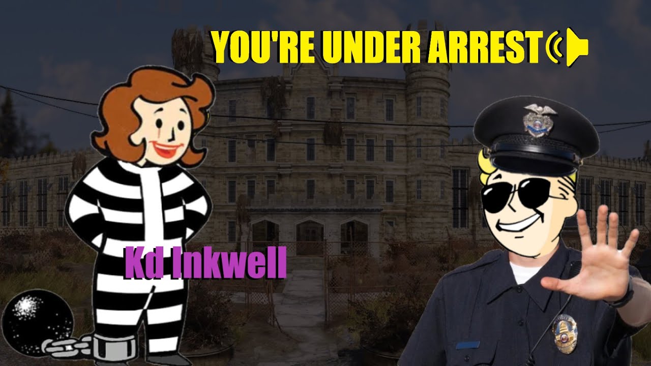 Fallout 76 l Kd Inkwell ARRESTED!!! #fallout76pvp #fallout76