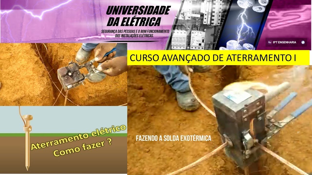 CURSO DE ATERRAMENTO MÓDULO 1 - DEFINIÇÕES GERAIS - ELETRICISTA