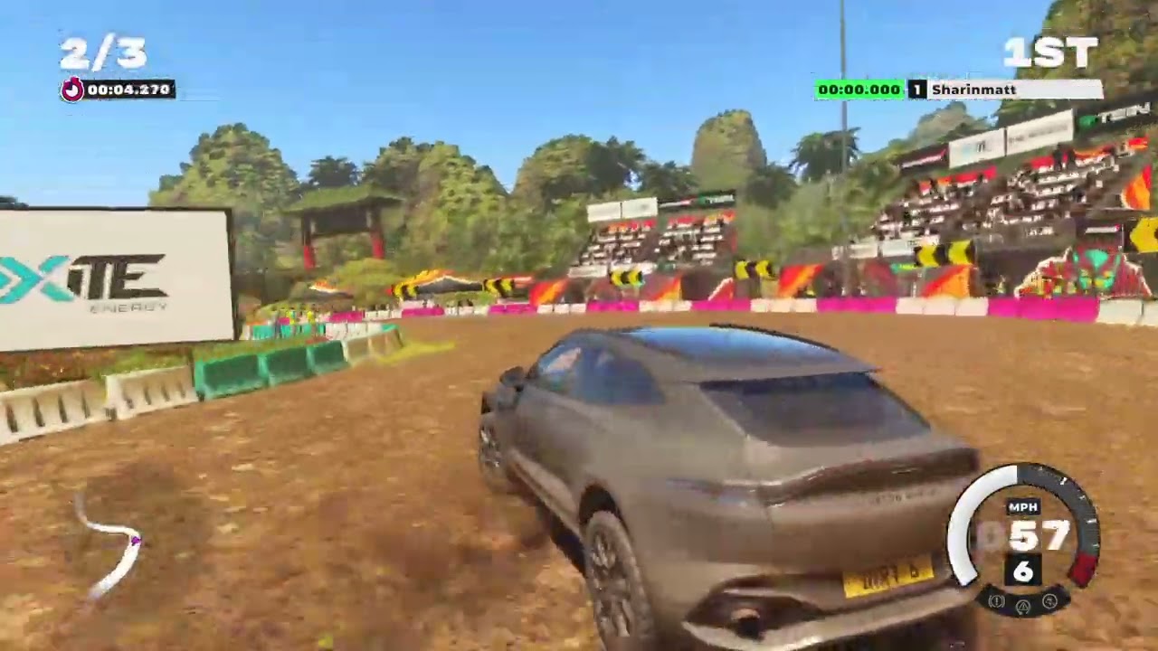 DIRT 5 Aston Martin DBX Test Drive 2 in dirt