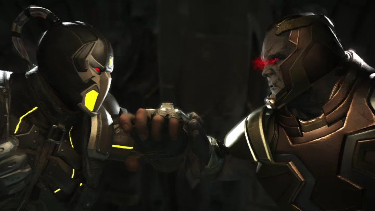 Injustice 2 : Bane Vs Darkseid - All Intro/Outros, Clash Dialogues, Super Moves