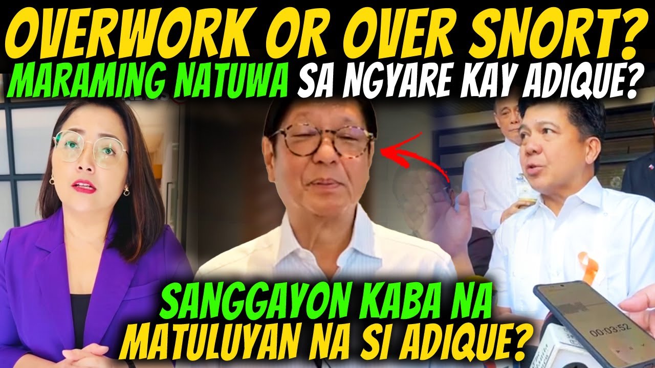 SANGGAYON KABA NA MATULUYAN NA SI ADIQUE? IKAT IMPEACHMENT KABAN KAY ADIQUE SINAMPA NA! HOR DI TINA