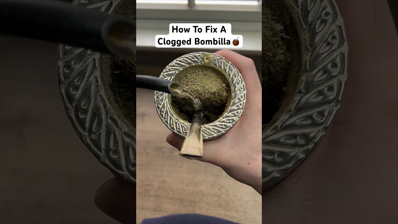 This Fixes A Clogged Bombilla INSTANTLY!🧉