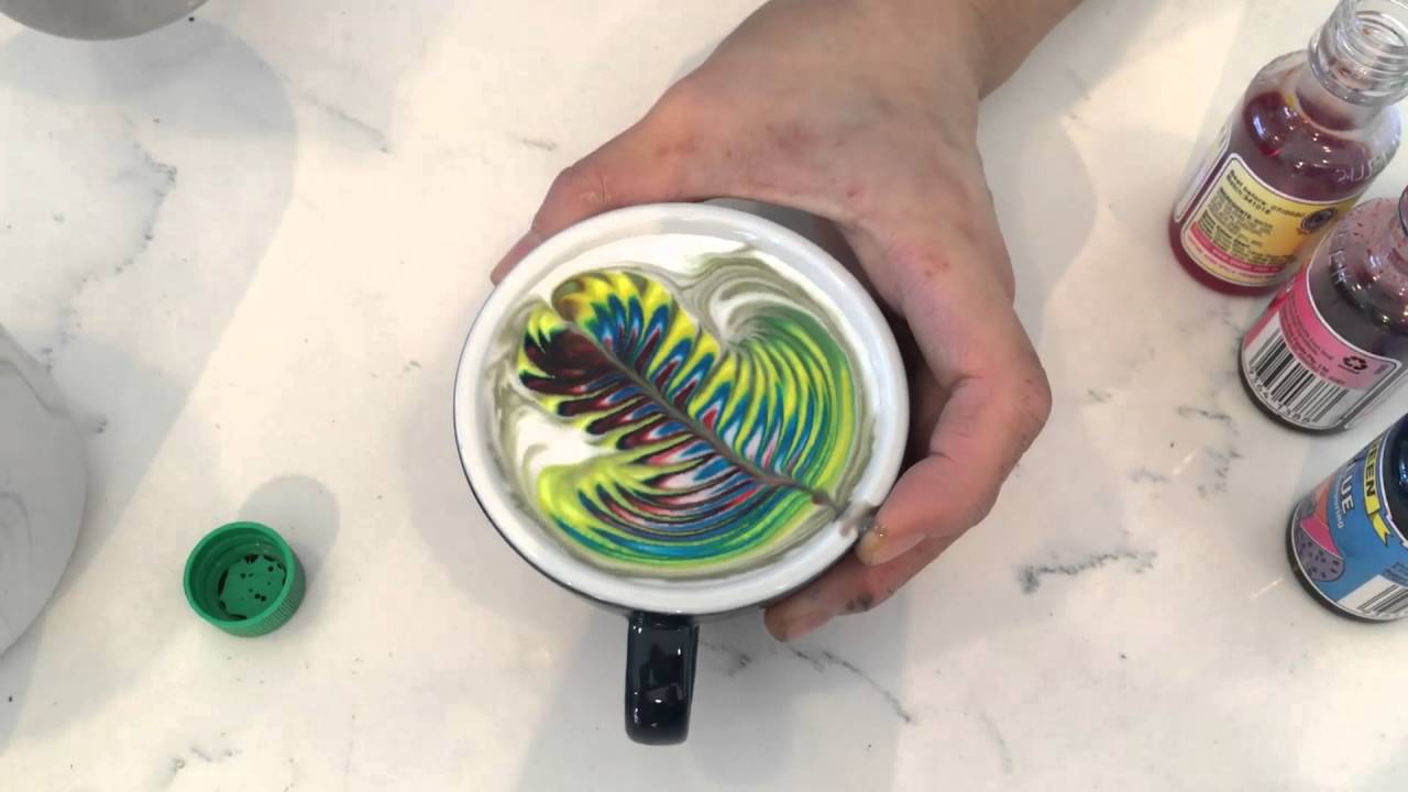 How To Make Mulit-Coloured Coffee | Scoopla