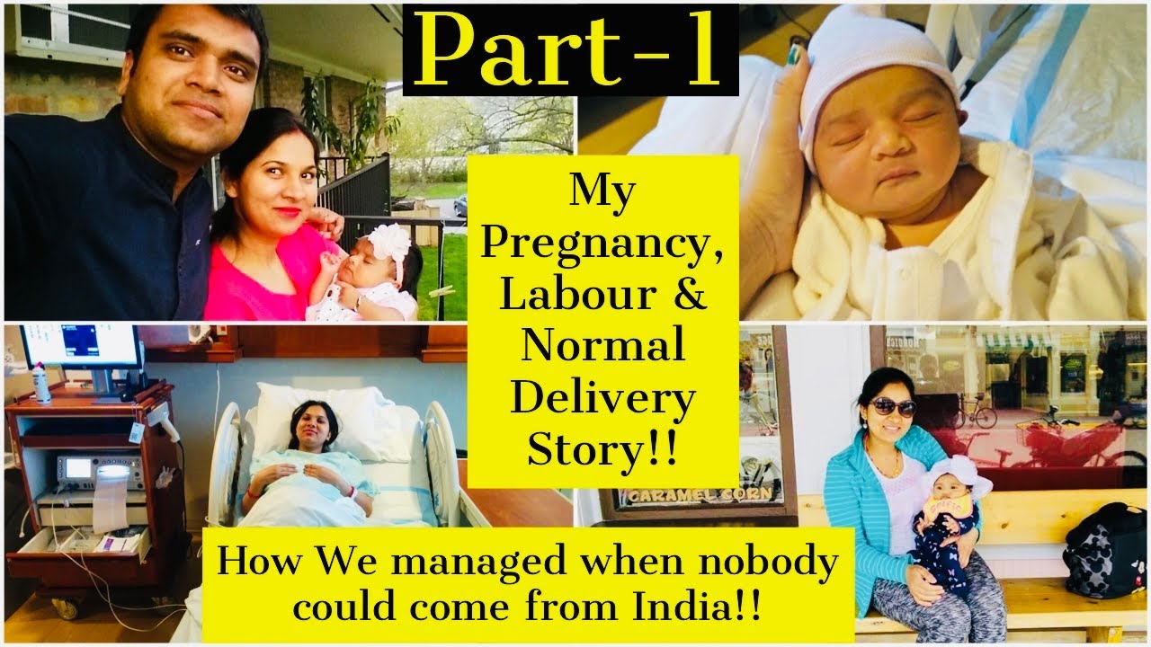 TOUGH PREGNANCY LABOUR & NORMAL DELIVERY STORY(USA)/Labor & Delivery/Live Birth Vlog/GettingBabyHome