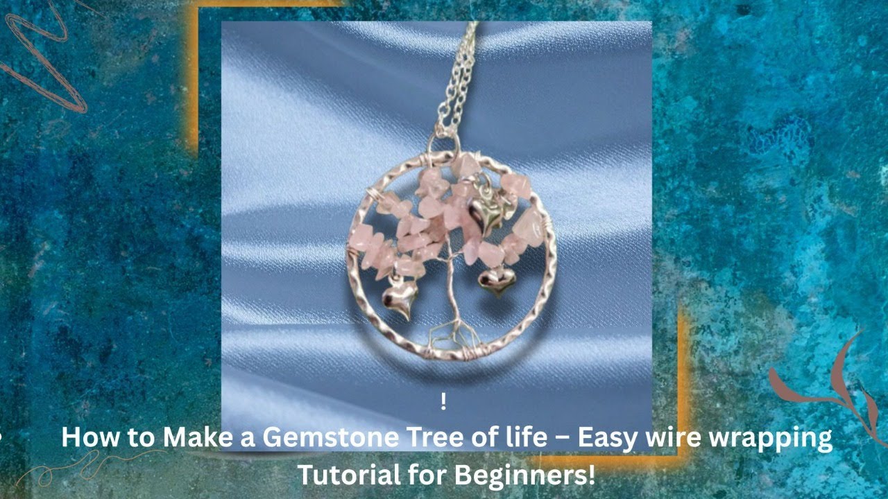 Create Your Own Gemstone Tree of Life – Easy Wire Wrapping for Beginners! (Live Tutorial UK)