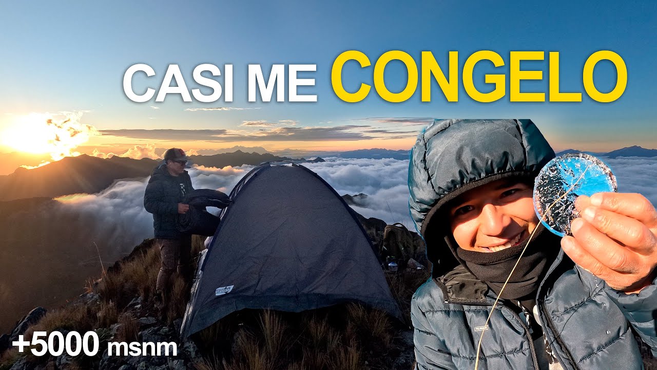 Acampando Solo en la Monta&ntilde;a - Vivac en la Cordillera