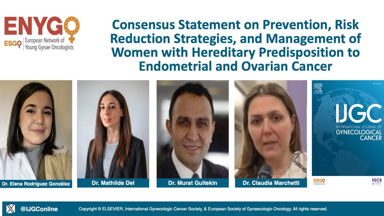 🚨Consensus in Hereditary Predisposition to Endometrial and Ovarian Cancer