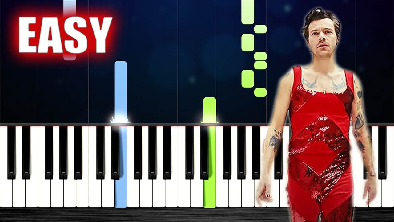 Harry Styles - As It Was - EASY Piano Tutorial